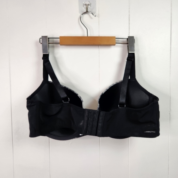 Penningtons TiVoglio Black Snakeskin Underwire Lightly Lined T-Shirt Bra 40ddd - Picture 2 of 8